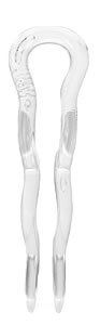 France Luxe 75x20mm Hair Pin - Clear France Luxe 75x20mm Hair Pin - Clear