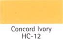 BENJAMIN MOORE PAINT COLOR SAMPLE Concord Ivory HC-12 SIZE:2 OZ.