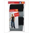 Boys Hanes 4 Pack Cotton Tagless Tanks Asst - B392A4
