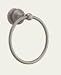 Delta 74046-NN Traditional Towel Ring, Pearl Nickel Image