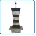 Review Alpine  / Alpine STV104 Natural Slate Stone Fountain with Light