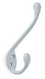 Battalion 1XNG2 Heavy Duty Coat Hook, White