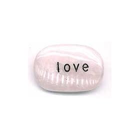 Rose Quartz Love Worry Stone