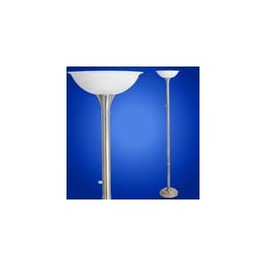 UltraLux 70w HD Infinity Nickel Torchiere