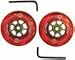 Sporting Goods : Kryptonics Scooter Wheels Kit 2 wheels - RED