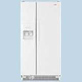 Whirlpool ED2KVEXVQ 21.8 Cu. Ft. Side-By-Side Refrigerator (White)