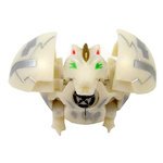 Bakugan Loose Haos Grey Pearl Hynoid Original 510g