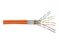 DIGITUS Duplex S-FTP PIMF Netzwerk Installations Kabel CAT7 Twisted Pair 2x4x2xAWG23/1 LSZ Preisvergleich