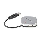 4PORT USB 2.0 Ultra Mini Hub Silver