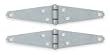 Battalion 1RCN2 Strap Hinge, Heavy, Steel, 4 Hole Leaf