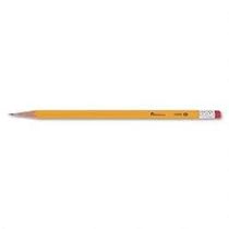 Economy Woodcase Pencils, Hexagon Barrel, #2 Lead, Dozen (UNV55400) Category: Woodcase Pencils