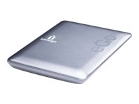 IOMEGA Portable HDD eGo compact 750GB 6,4cm 2,5Zoll USB2.0 silber Host powered + USB Kabel