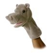 Childrens Toyshop  Toys : Plush Hilda Hippo Hand Puppet 10"