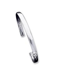 Sterling Silver 5.25mm Fancy Cuff Bangle Bracelet QB101"