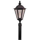 Sea Gull 8231-12 Classic Cast Aluminum Lantern Black Powdercoat Diameter: 12 3/4 Height: 25 1/2
