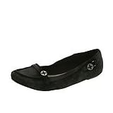BC Footwear Earth Day | Ladies Dress Flat Shoes Black by BC Footwear