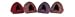 Firstrax Noztonoz PYR-100 Lazy Pet Kitty Pyramid Bed Assorted Prints 18 in