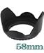 58mm Screw Mount Lens Hood for Mamiya lens