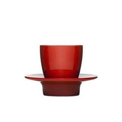 Sagaform Loop Espressotassen 2er Set, rot [Haushaltswaren]
