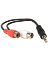 3.5mm Male To RCA Female Audio Cable for Lenovo computer