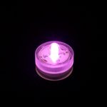 Submersible LED Decor Tea Light * Wedding or Events * (Pack of 10) - Purple