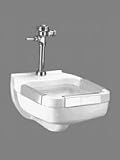 American Standard 9512.013.020 Clinic Service Sink with Blow Out Flushing Rim Action and 1-1/2-Inch Top Spud, White