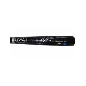 BJ Upton Autographed Black Baseball Bat