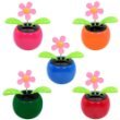 You Get 1 Solar Powered Dancing Flower (Color Will Vary )