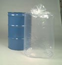 Champion Plastics 386504F Straight Bottom Flexible 55 Gallon Drum Liners. Durable flat seam, tie-type is long enough to gather at the top and tie closed. 4 mil thick, 65