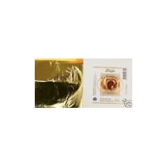25 Blatt Blattgold Designgold 14x 14 cm