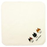 Cat Chips タオルハンカチ 3匹
