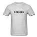 DRESDEN - City-series - Heather Grey or White T-shirt