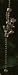 Finial Showcase Tropics Series Antique Metal Climbing Monkey Fan Pull- FP271/FP271