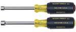 Nut Drivers: Klein Tool 630M Nut Driver Set 2 Piece Magnetic 3 Inch Shaft Cushion Grip