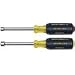 Klein Tools 630M 3" Hollow Shank Magnetic Tip Nut Driver Set (2 Pieces)