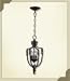 Quorum International 6701-3-88 Corsican Gold Capella Renaissance Three Light Foyer Ch...