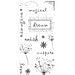 Fiskars 01-002269 Heidi Grace 4-by-8-inch Clear Stamps, Dreamer
