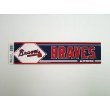 ATLANTA BRAVES BUMPER STRIP