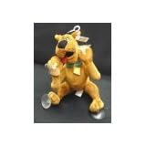 Scooby Doo, 9 Brown Plush Dog with Collar and Suction Cups