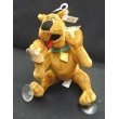 Scooby Doo, 9 brown plush dog with collar and suction cups