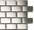 Brick Metal Mosaic Sample