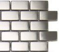 Brick Metal Mosaic Sample