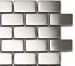 Brick Metal Mosaic Sample
