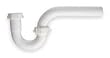 Industrial Grade 1PNX5 Sink Trap, Plastic, Pipe Dia 1 1/4 In