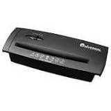 Universal Office Products 38161 Light-Duty Strip-Cut Shredder, Black (UNV38161) Category: Personal Strip Cut Shredders