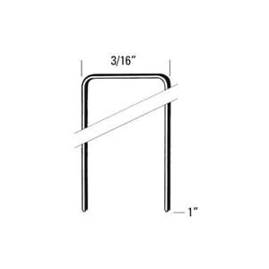 Bostitch 1 Leg 20-Gauge 3 16 Crown Staple Galvanized (5,000 Pk) SB97-1GLS by Bostitch