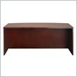 Maple Mayline Luminary 72 Straight Front Wood Credenza Desk