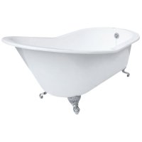 Elizabethan Classics Grand Slipper-Tub Iron GDSLTAPCP