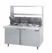Continental Refrigerator SW48-12M-FB 48" Mighty-Top Sandwich Unit