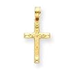 14k Small Cross Pendant